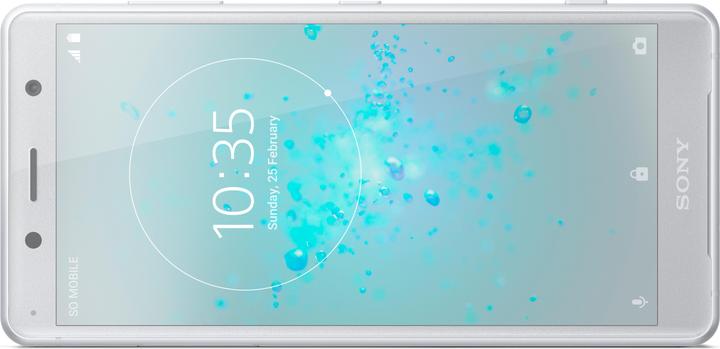 Immagine prodotto Sony Xperia XZ2 Compact UE (64 GB, White Silver, 5", Doppia SIM Ibrida, 4G)