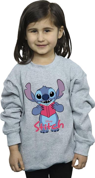 Produktbild Lilo & Stitch Reading Standing Sweatshirt Mädchen (116)