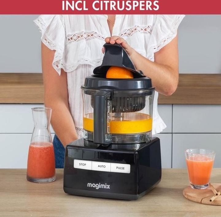 Actual product image Magimix CS 3200 XL Food Processor with Citrus press, Black (2600 ml, 650 W)