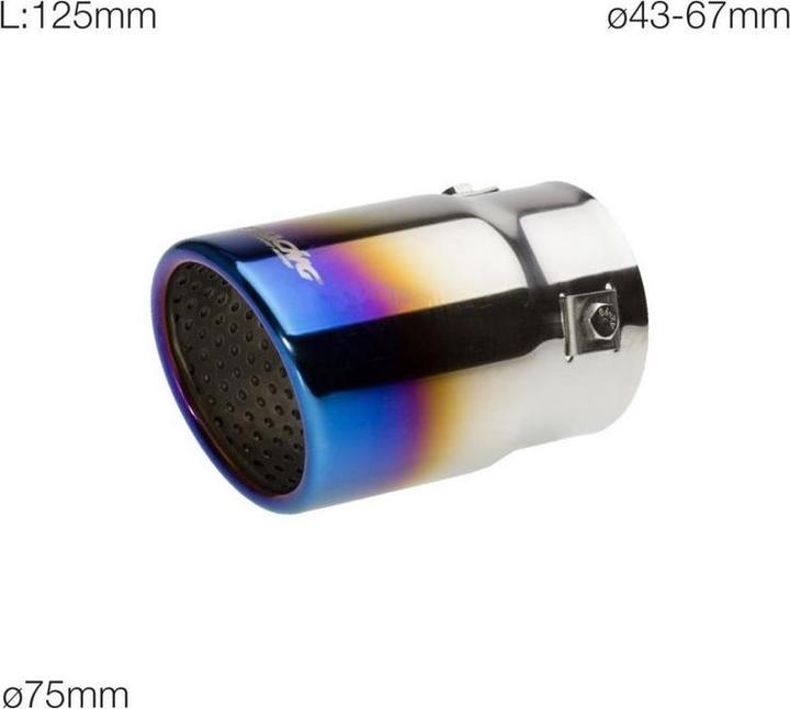 Produktbild Simoni Racing Endrohrblende