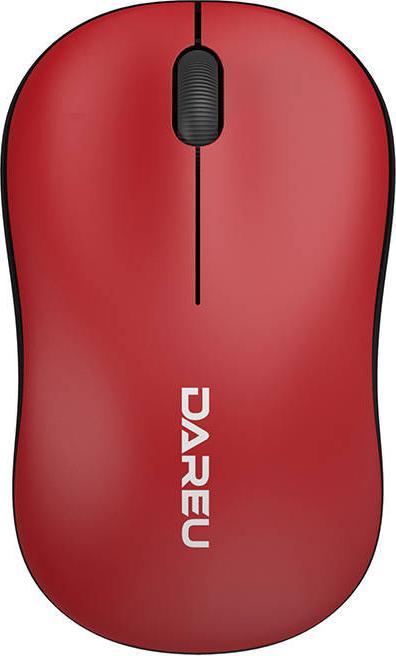 Actual product image Dareu Wireless mouse LM106 2.4G 1200 DPI (black&red) (Wireless)