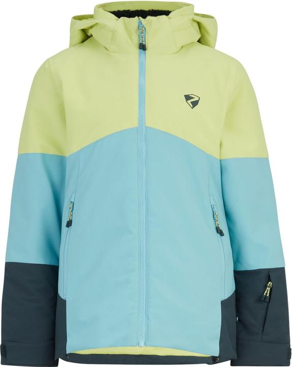 Ziener Skiwear Mädchen Ski Jacke - AMAJA lime light - 128 (128)