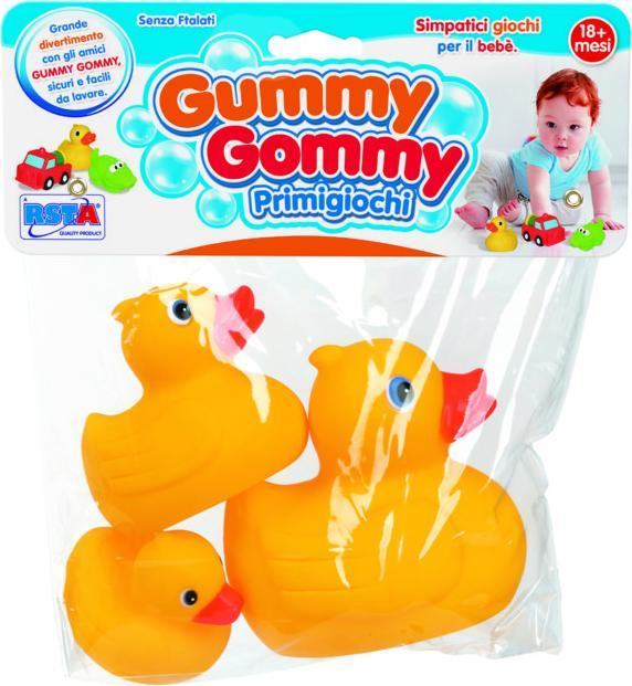 Actual product image Rs Toys Gummy Gommy - Ducks 3 Pieces