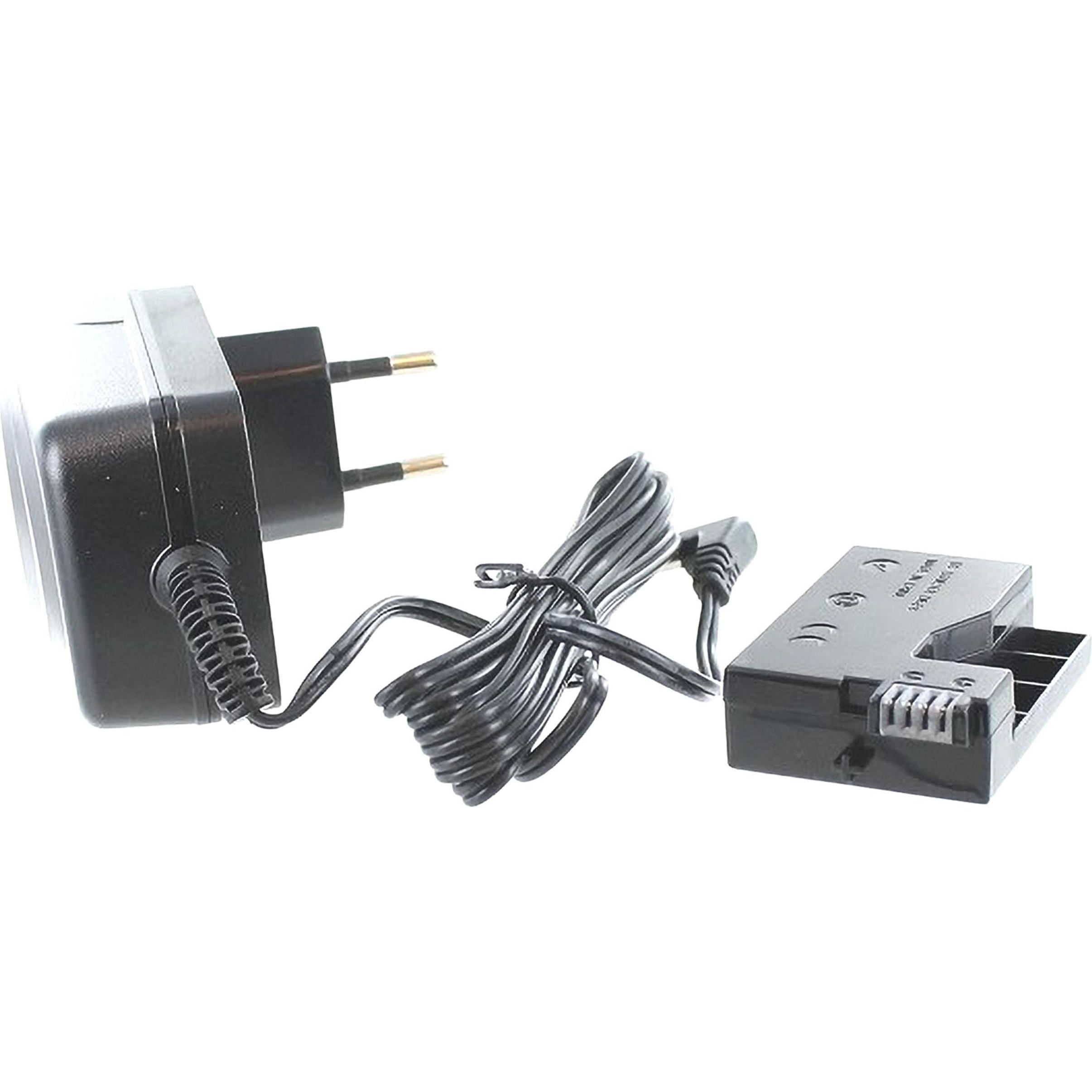 AGI Netzteil-Kuppler kompatibel mit Canon EOS 550D (15 W), Notebook Netzteil, Schwarz