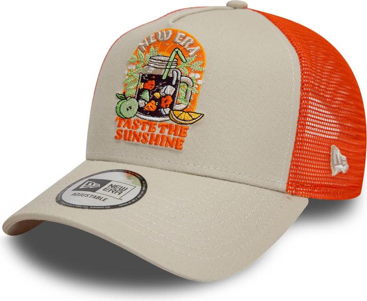 Actual product image New Era Mesh Trucker Cap - Summer Taste The Sunshine