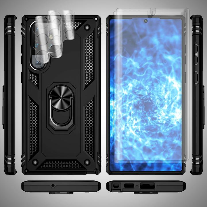 Produktbild Nalia Military-Style Ring Hülle (Samsung Galaxy S23 Ultra)