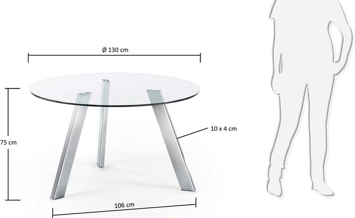 Image du produit Kave Home Colombie (130 x 130 cm)