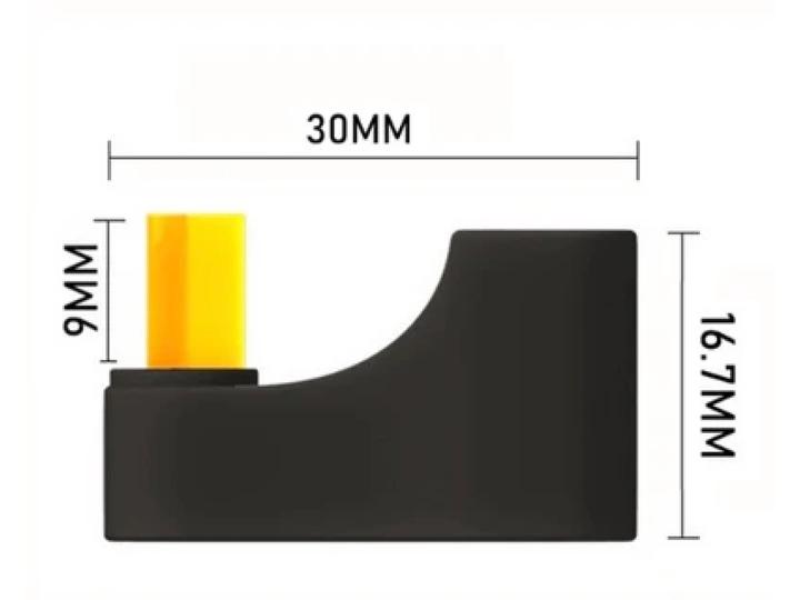 Actual product image PowerGuard HDMI to HDMI 1.4 180-degree angle U-shape up adapter (HDMI)
