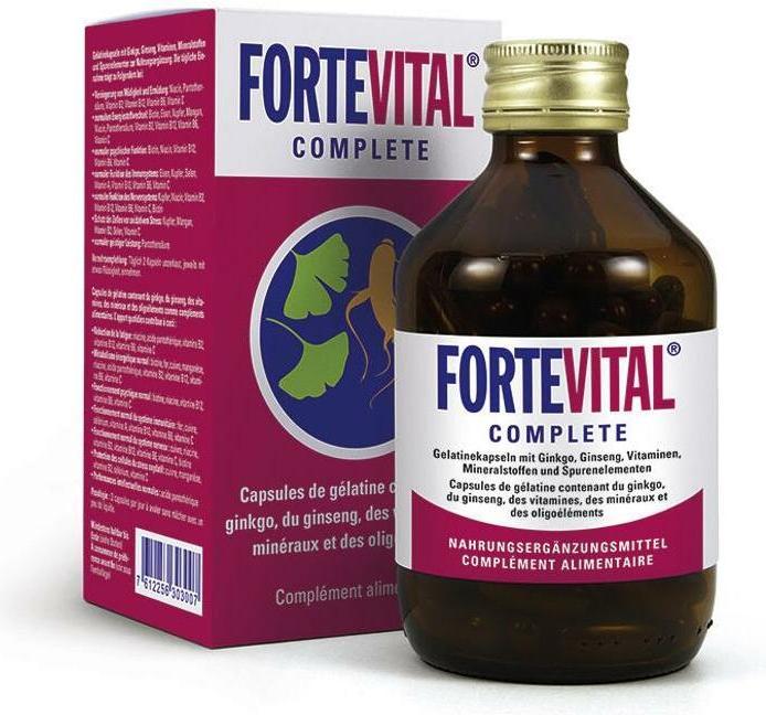 Actual product image Fortevital Complete (90 pcs., Capsules, 256 g)
