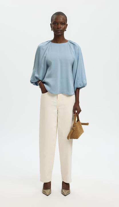 Immagine prodotto Selected Viskose Bluse mit 3/4 Ärmeln (36)