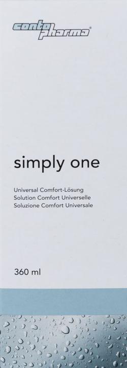 Image du produit Contopharm Solution Comfort Universal Simply One, 360 ml (Tout en un solution, 360 ml)