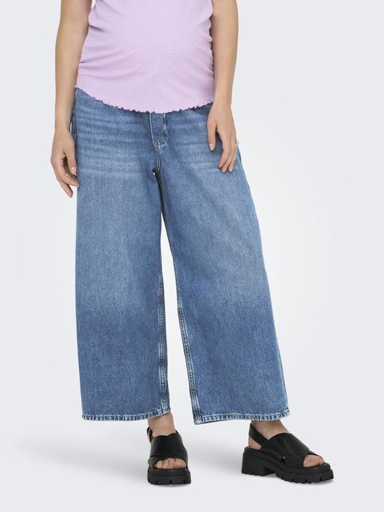 Actual product image Only Maternity OLMJOSEP Mittlere Taille Weiter Beinschnitt Jeans Jeans mit weitem Bein (30)