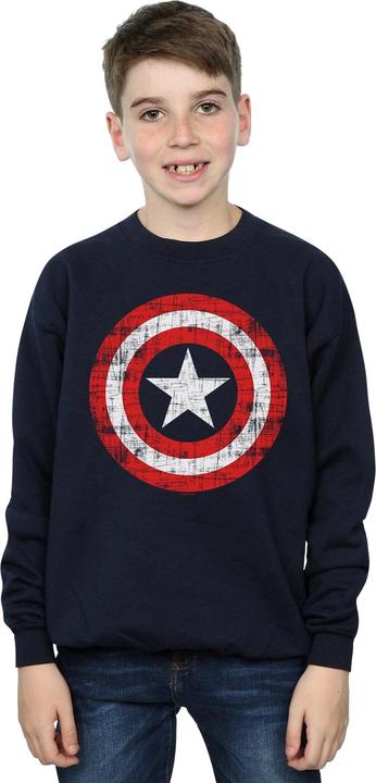 Immagine prodotto Avengers Captain America Scratched Shield Felpa Ragazzi (116)