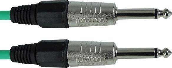Produktbild keepdrum Kabel GC-004 Grün Klinkenkabel 6,35mm Mono 9m (9 m)