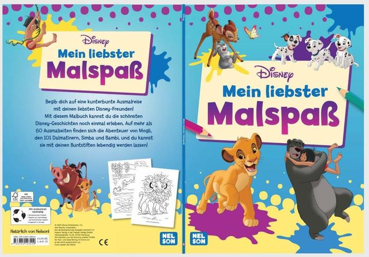 Image du produit Activités créatives Disney : Mon coloriage préféré