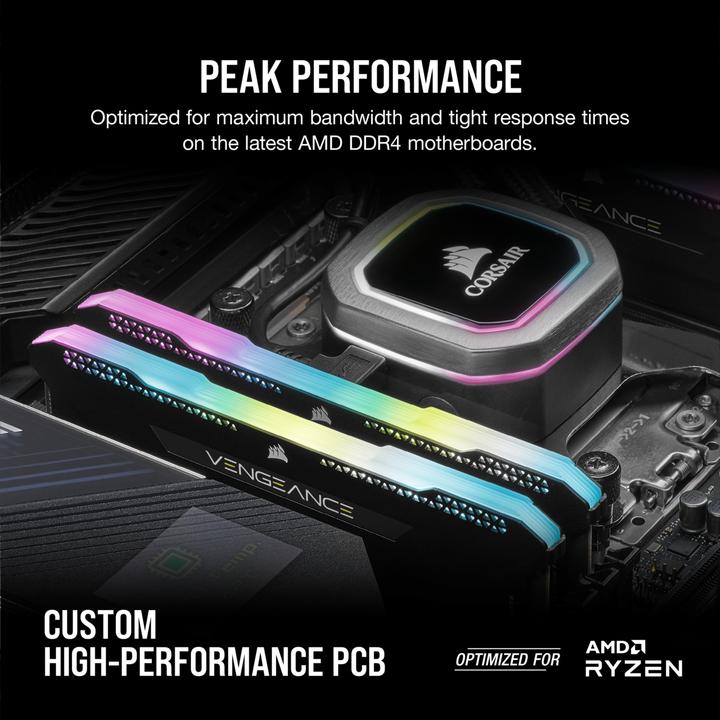 Produktbild Corsair Vengeance RGB Pro SL (2 x 16GB, 3600 MHz, DDR4-RAM, DIMM)