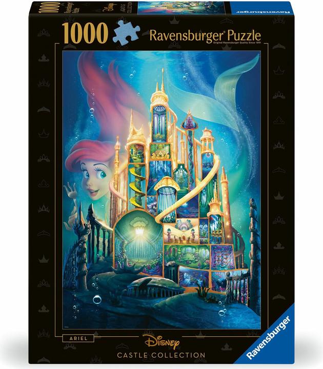 Image du produit Ravensburger Puzzle Disney Castles - Arielle (1000 pièces)