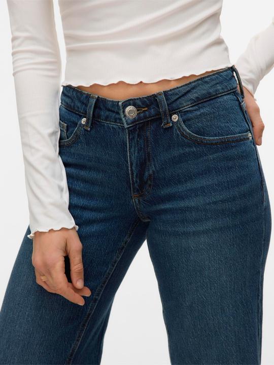Produktbild Vero Moda VMVANESSA Niedrige Taille Weiter Beinschnitt Jeans Weit geschnitten (W26/L30)