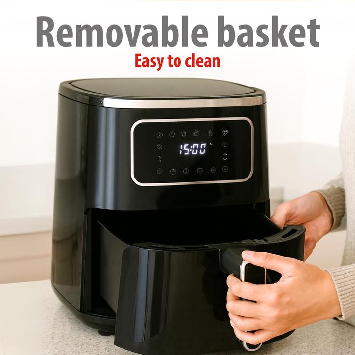 Produktbild alpina Air Fryer 230V 4.5L 1450W digi