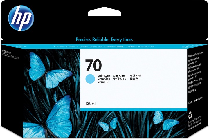 Actual product image HP 70 (LC)