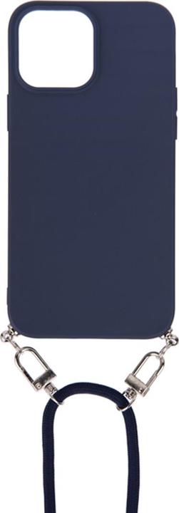 Custodia Per IPhone 13 Pro Con Cordino: Cover In Silicone Con Cinturino (Nero)
