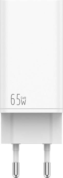 Actual product image Leotec Cargador 65w Gan Carga Rapida 2 USB Tipo-C Pd 1 USB-A Blanco (65 W)