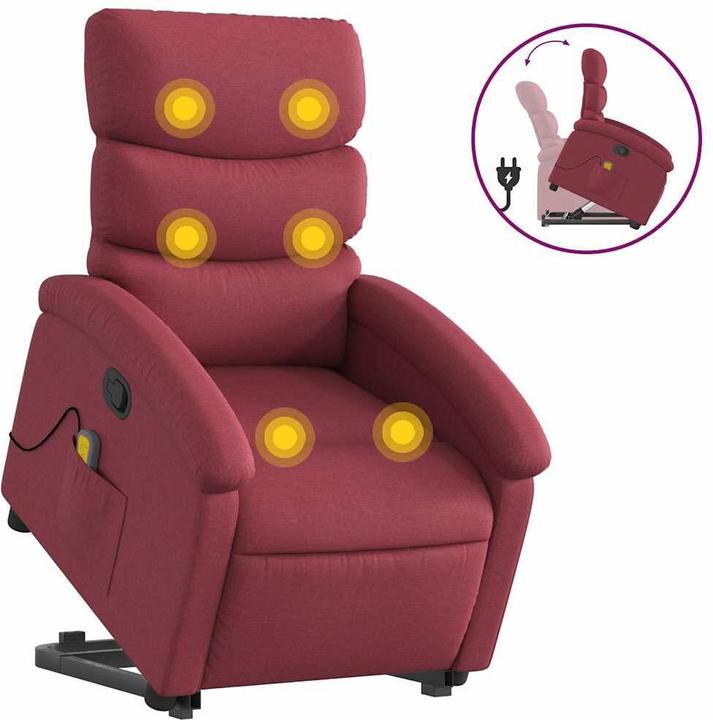 Image du produit vidaXL Massagesessel mit Aufstehhilfe