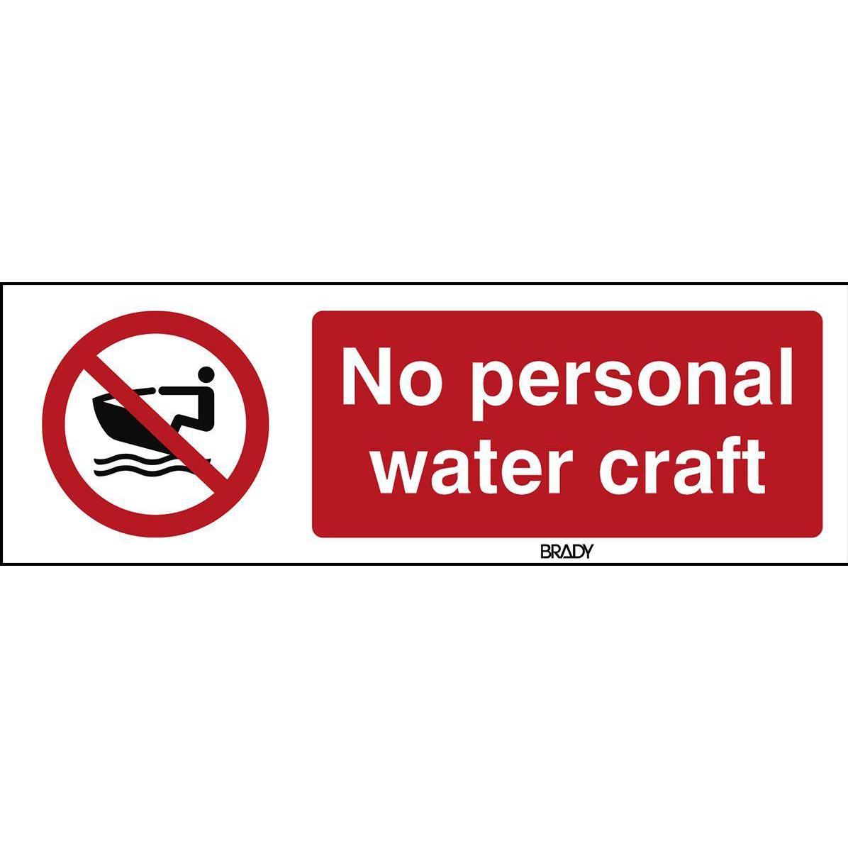 Brady, Sicherheitskennzeichnung, ISO Safety Sign - No personal