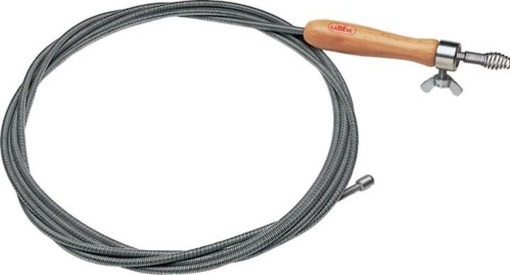 Produktbild Cabere Rohrreinigungswelle Länge 10 m Wellen-Ø 9 mm Krallen-Ø 20 mm einlagig (1 Stk.)