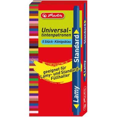 Herlitz, Ersatzpatrone, Universal-Tintenpatronen 15er 10626174 (Tintenfass)