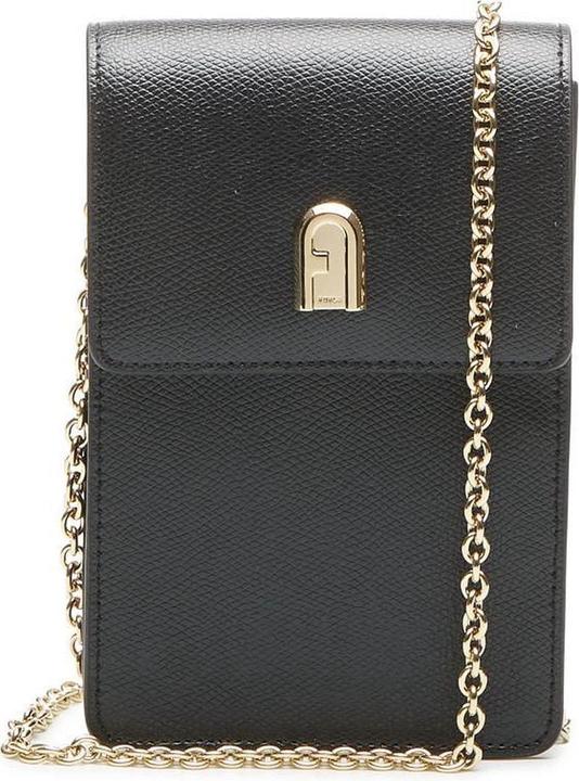 Furla 1927 Ladies Crossbody Bag Leather - Black