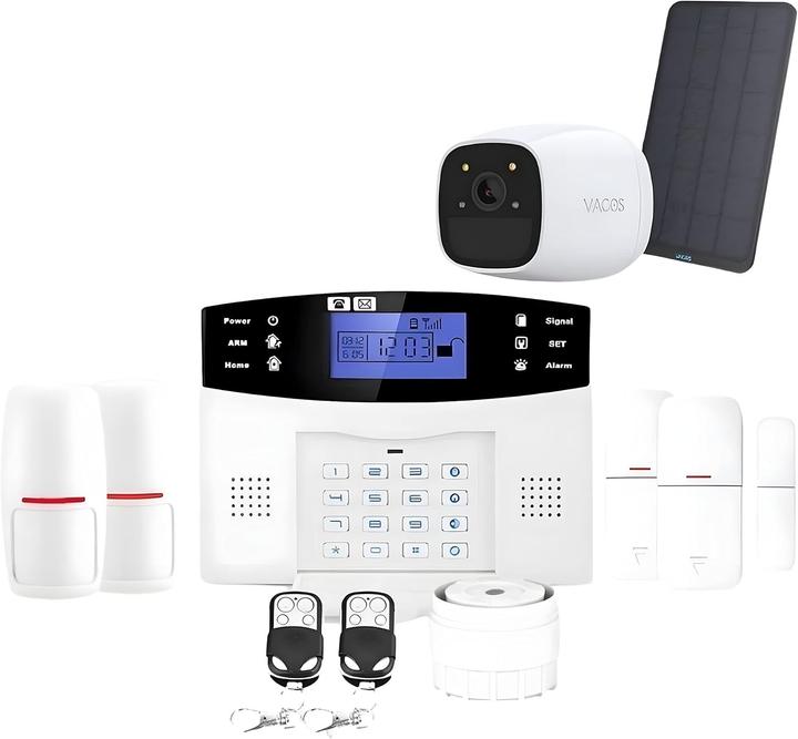 Produktbild LifeBox Drahtlose GSM-Alarmanlage für Wohnungen mit Kamera und Solarpanel