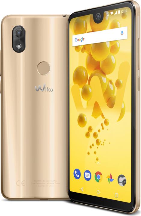 Wiko View 2 (32 GB, Gold, Hybrid Dual SIM)