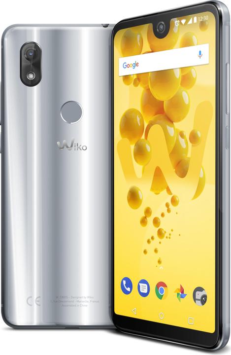 Wiko View 2 (32 GB, Grey, 6", Hybrid Dual SIM, 4G)