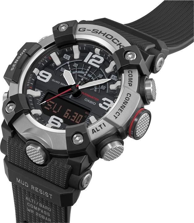 Produktbild Casio GG-B100XM-1AER (Analoguhr, Chronograph, Digitaluhr, Schrittzähler, 53 mm)