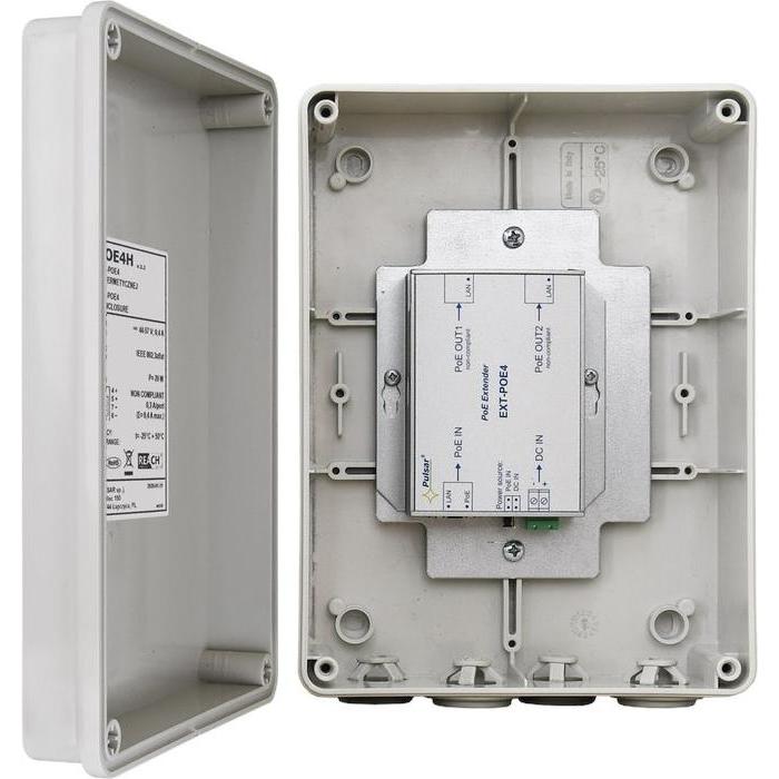 Pulsar Extender Ext-Poe4h In custodia ermetica, Smart Home Hub