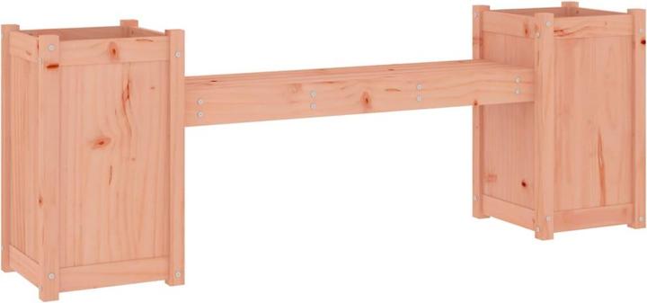 Produktbild vidaXL Gartenbank mit Pflanzkübeln