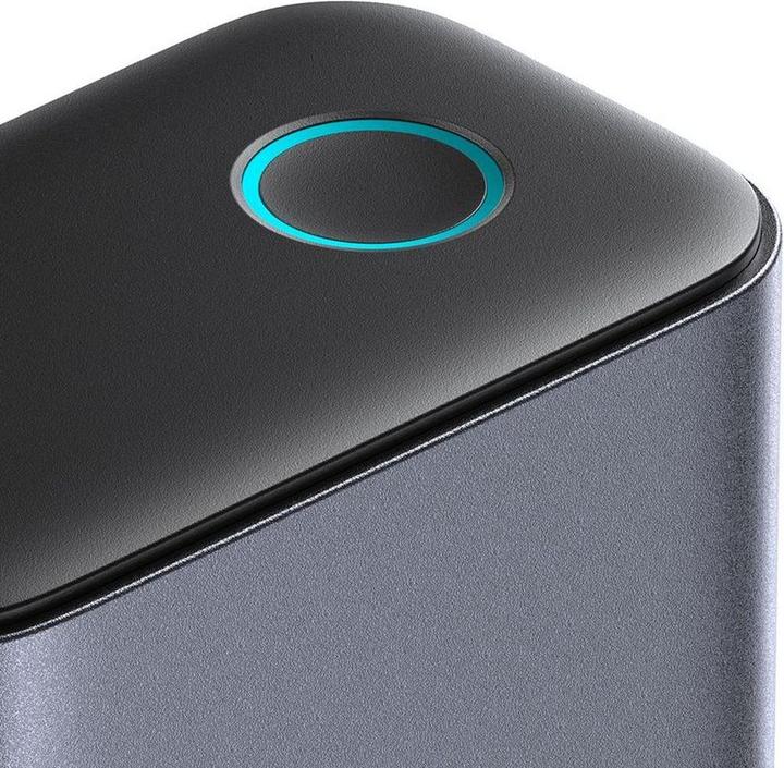 Produktbild Joyroom JR-TCM02 GaN 65W Ladegerät Ladestation 4xUSB-C 2xUSB-A UK Stecker - grau (65 W, 6 Ports)