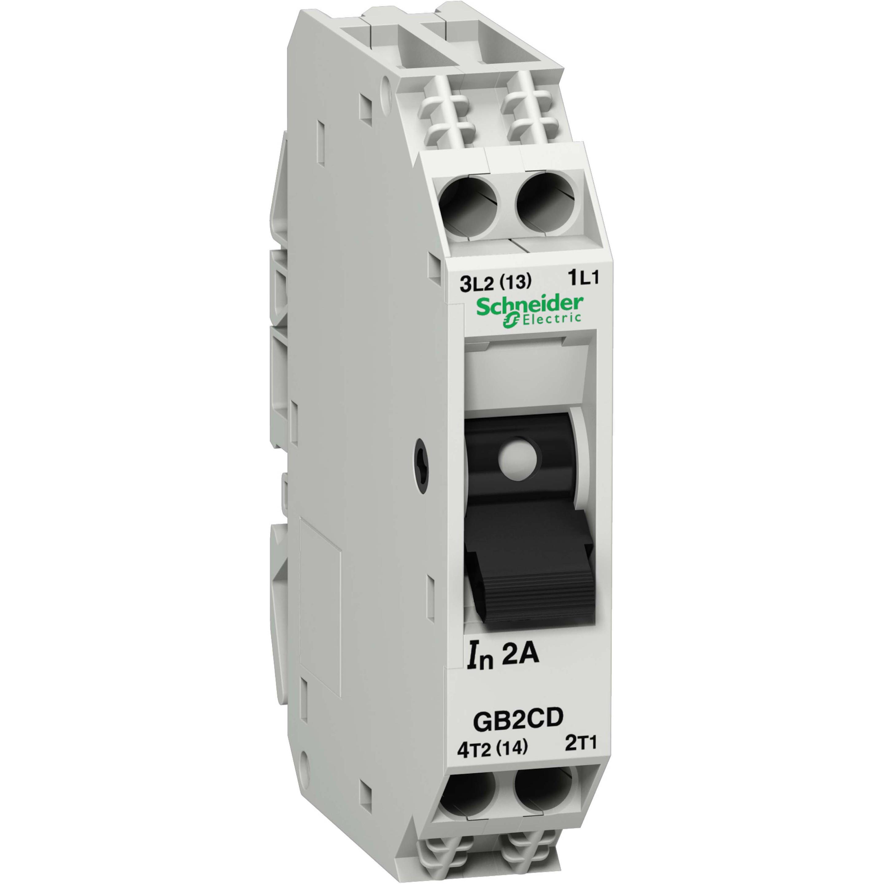 6x Schneider Electric, Schutzschalter, Steuerkreis-Unterbrecher GB2CD14