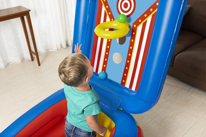 Actual product image Bolz Flip 'n Toss Multi-Use Ball Pit with 25 Play Balls