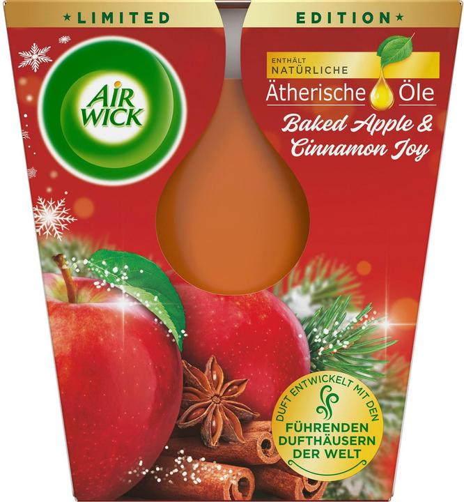 Air Wick Duftkerze Baked Apple and Cinnamon Joy 220g (220 g)