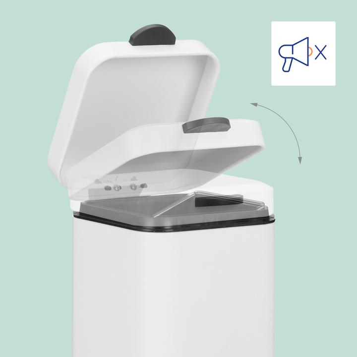 Produktbild Relaxdays Wanddkosmetikeimer (3 l)