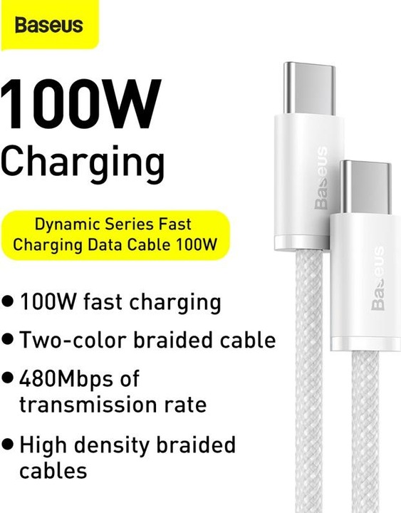 Immagine prodotto Baseus USB C — USB C (1 m, USB 2.0)
