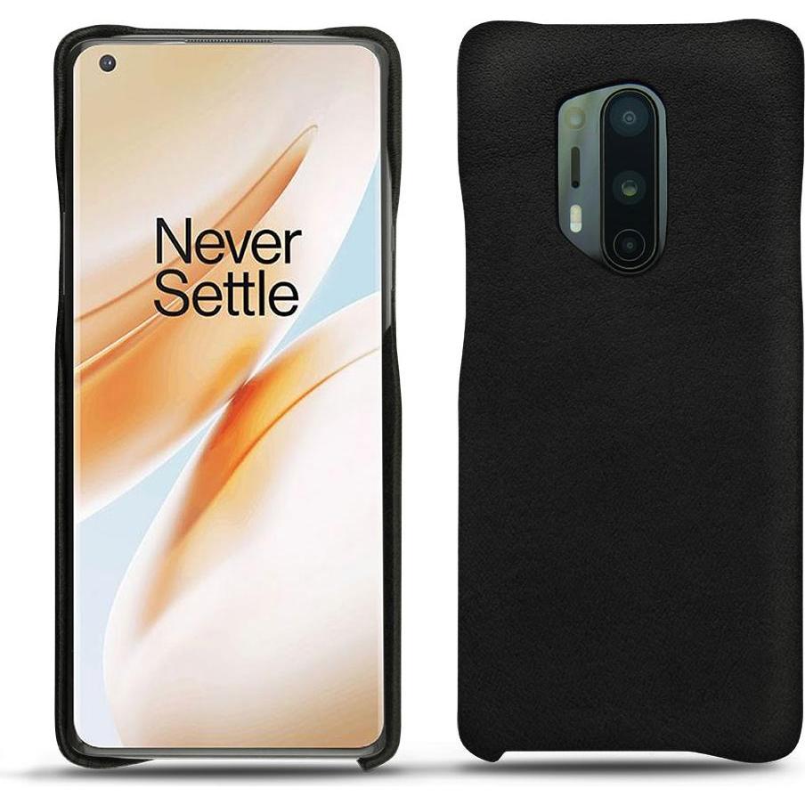 Noreve Lederschutzhülle (OnePlus 8 Pro), Smartphone Hülle, Schwarz
