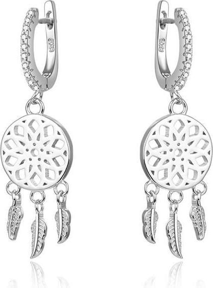 Immagine prodotto Beneto Orecchini in argento con zirconi acchiappasogni AGUC1976 (L)