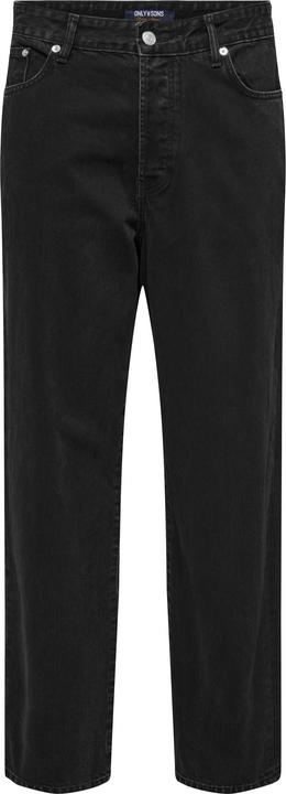 Actual product image Only & Sons ONSFIVE Mid Rise Baggy Fit Jeans Locker geschnitten (W33/L32)