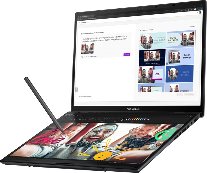 Produktbild ASUS Zenbook Duo (14", Intel Core Ultra 7 155H, 16 GB, 1000 GB, DE)