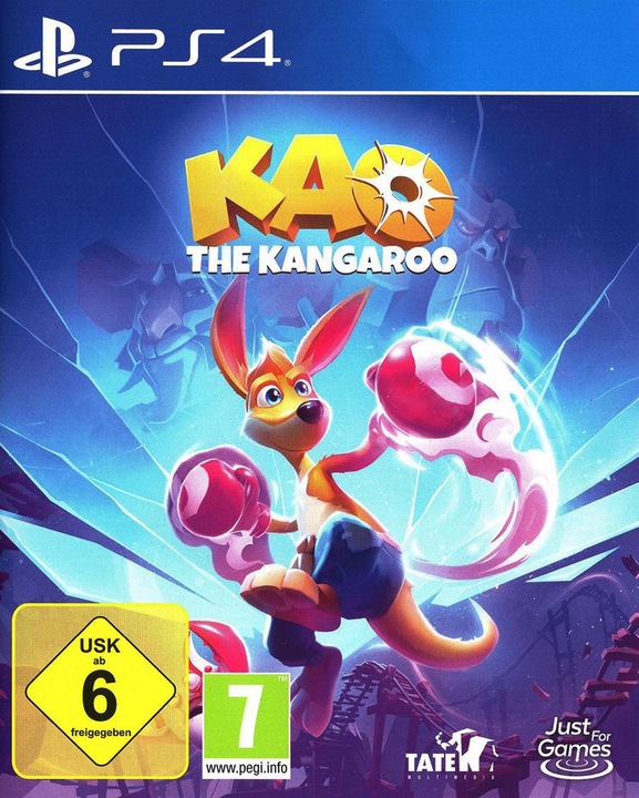 Actual product image Just for Games Kao the Kangaroo (PS4, DE)
