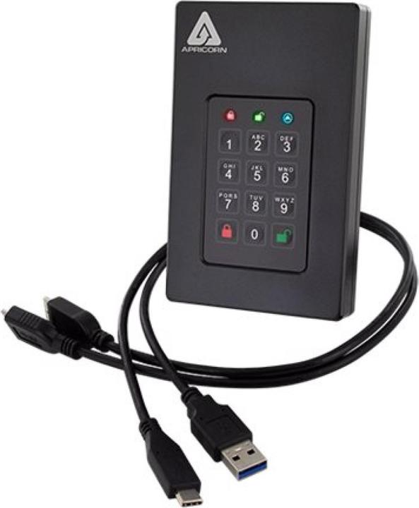 Actual product image Apricorn Aegis Fortress L3 (2 TB)