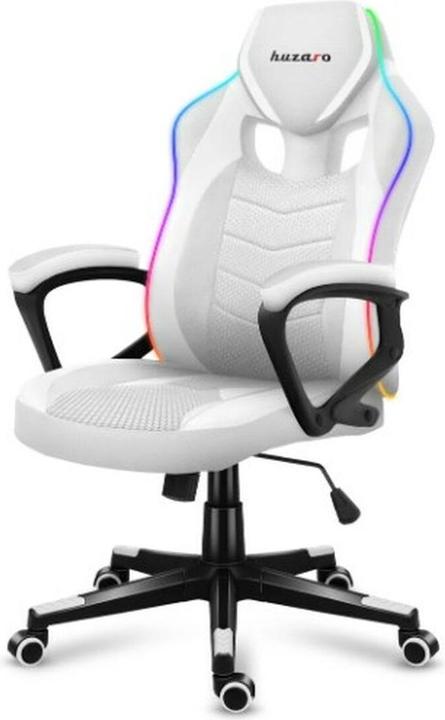 Huzaro Fotel gamingowy Force 2.5 RGB WHITE MESH